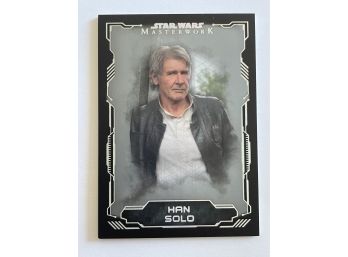 Star Wars: HAN SOLO! 65/99 Silver Stamped!! Masterwork.