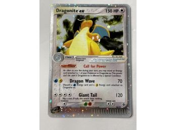 Pokemon Dragonite Ex, 150 HP. Holo 90/97. 2003.