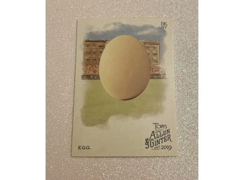 EGG. Collectible TOPPS Trading Card, Allen & Ginter 2019. Instagram Egg!