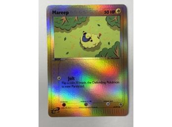Pokemon Mareep, 50 HP. Reverse HOLO 64/97. 2003.
