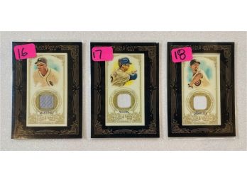 ALLEN & GINTERS 2012 Relic Cards By TOPPS, Incl. Martinez, Young, And Dempster