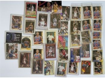 COLLECTION Of Basketball Cards. Dirk Nowitzki Chris Jackson, Derrick Coleman, Reggie Williams And Many More.