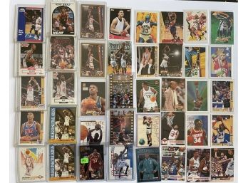 Large Assortment Of Basketball Collectors Cards. Charles Barkley, Glen Rice, Blake Griffin, Sean Elliot, More!