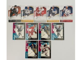 NHL Hockey Trading Cards! Upper Deck CRASH And SP Notables, Incl. Naslund, Mike Richards, And More!
