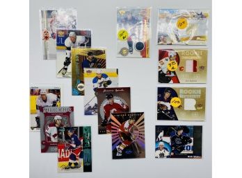 Jarome Iginla Limited Rookies, And 4 Authentic Jersey Cards! Also Incl. Rob Blake And More!