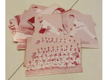 Collection Of 1980 MLB Exhibit Cards