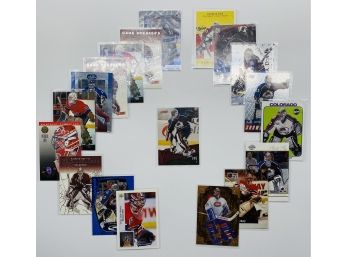 Patrick Roy Collection! NHL Hockey Trading Cards And Collectibles. Avalanche And Canadiens.