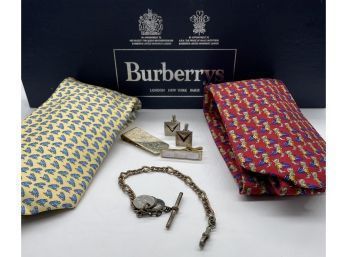 Burberry Neckties & Necktie Accessories