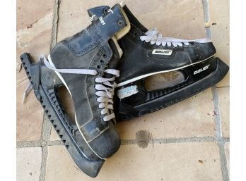 Pair Of BAUER Ice Skates, Size 9