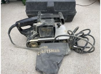 Sears Craftsman Belt Sander With Dust Collection.