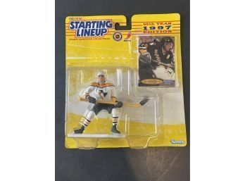 Jaromir Jagr Action Figure Sports Memorabilia Collector Card Included Pittsburgh Penguins