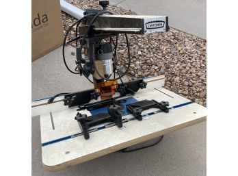 Craftsman Quarter Cable Bench Mounted Router.