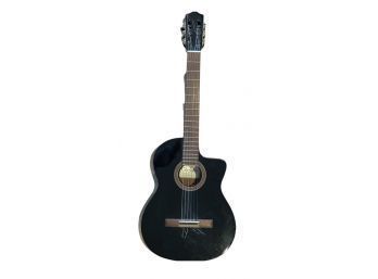 Cordoba Iberia Series C5-CET BK Black Guitar And Case.