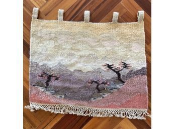 Tapestry, Hand Woven Crafts Of Lesotho, Natural Fibers, 22 X 24 Inches