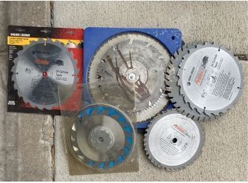 Collection Of Saw Blades, Some In Original Packaging. Various Sizes