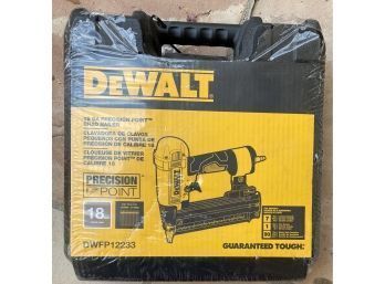 Unopened DEWALT Brad Nailer In Hard Case