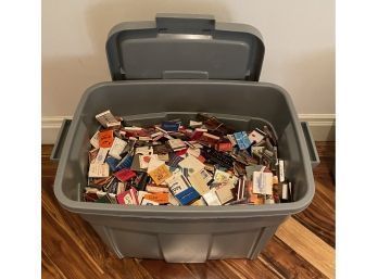 Large Bin #2 Full Of Matches! Thousands!