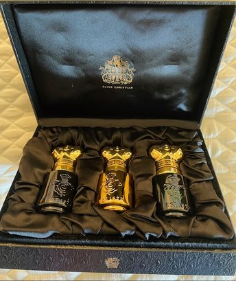 New In Box - Clive Christian 3 Piece Perfume Set  - .34oz Each