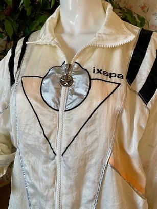 Vintage 1980s - IXSPA Tracksuit - 2 Piece Set - Jacket And Pants - No Size