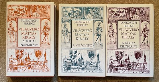 Set/3 - Jankovich Ferenc Books - Vilagvero Matyas Kiraly