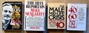 Lot/4 HB Books - The Gray Itch, The Hite Report On Male Sexuality, The Male Mid-life Crisis (Autographed)