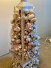Tall Vintage Seashell Lamp - Perfect For Your Beach Cottage - 39'T