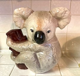 Vintage Koala Bear Cookie Jar - 10.5'T