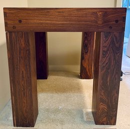 Mid-Century Rosewood Side Table - 24'L X 20'W X 22'T