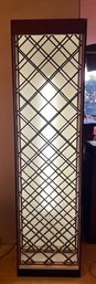 Vintage Lighted Rosewood Tall Wine Cabinet - 75.5' T X 15.5'D X 20' W