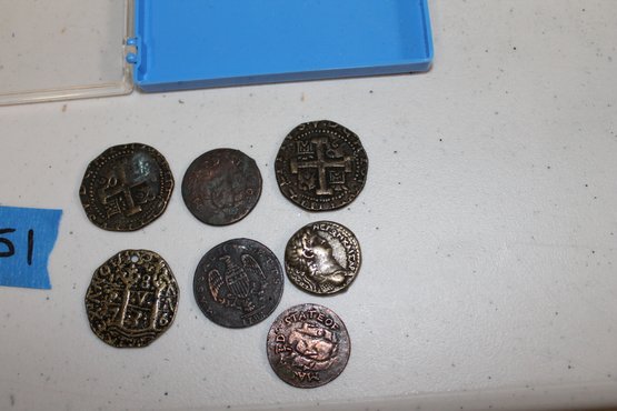 51   VERY OLD COIN LOT