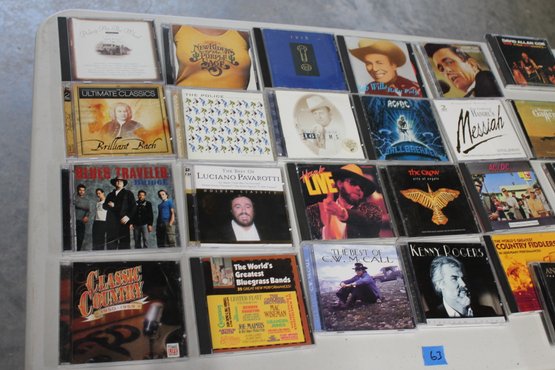 63  Set Of 80 Cds Rock, Country