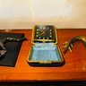 007 - MISC DECOR LOT INCLUDES DRAGONS, CLOCK AND MORE