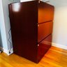 012 - NICE ALL WOOD FILE CABINET