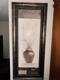 Beautiful Print In Frame - Measurements Are Pictured