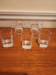 Eight (8) Glass Cups