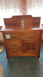 072 - Vintage Storage Table