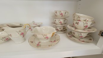 Set Of Tea Cup - Saucers And Plates - Lot #38