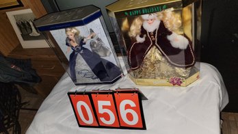 Lot Of Two Barbie Collectable Dolls - Lot 056