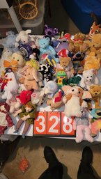 LOT OF BEANIE BABIES - LOT 328