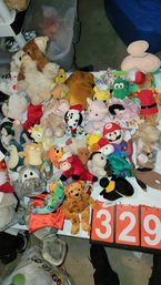 LOT #8 Disney Beanie Collectables - LOT 329