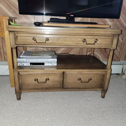 110 - TV Stand With Drawers