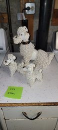 154 - Rare Unique Italy Poodles