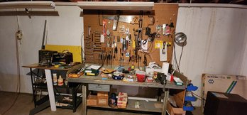 136 - LOT OF TOOLS AND EVERYTHING PICTURED