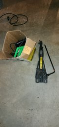 151 - TABLE SAW AND CAR JACK