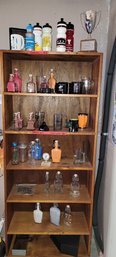 085 - Contents (Glassware And More) Only - Bookshelf NOT Included