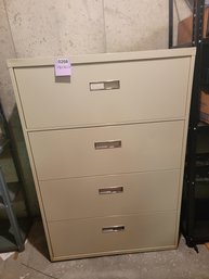 208 - FILE CABINET - MEASUREMENTS ARE PICTURED