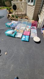 115 -LARGE CRAFT LOT - LOOK AT ALL PICTURES