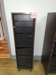 247 -MULTI DRAWER BLACK STORAGE