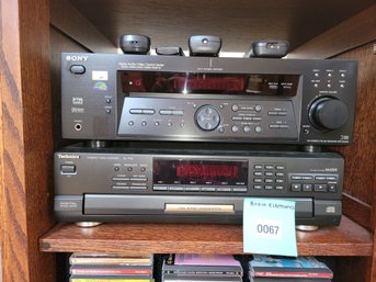 067 - SONY STEREO AND RECEIVER