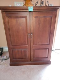 160 - TV CABINET ONLY - MEASUREMENTS ARE PICTURED